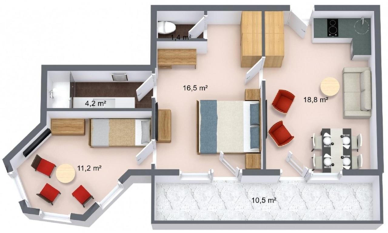 Appartementhaus Seehof Kirchberg in Tirol Luaran gambar
